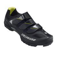 Specialized Riata Black Green MTB Womens Shoe