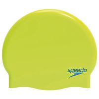 Speedo Junior Plain Moulded Silicone Cap Swimming Caps