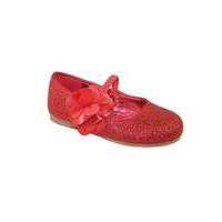 Sparkle Club Red Glitter Party Shoes