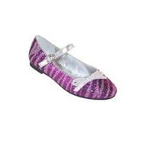 sparkle club purple glitter shoes