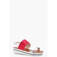 Sports Cleated Sandal - red