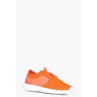 Spot Mesh Sports Trainer - coral