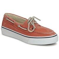 sperry top sider bahama 2 eye mens boat shoes in red