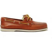sperry top sider ao 2 eye boat shoe tan mens boat shoes in other