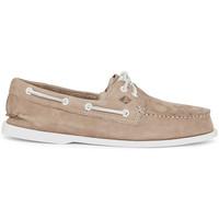 sperry top sider top sider washable nubuck boat shoe grey mens boat sh ...