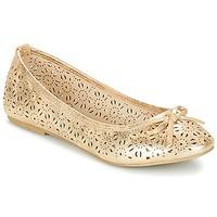 Spot on SEFUTOPE women\'s Shoes (Pumps / Ballerinas) in gold