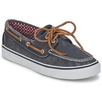 sperry top sider bahama eye womens boat shoes in blue