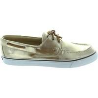 sperry top sider bahama womens boat shoes in gold