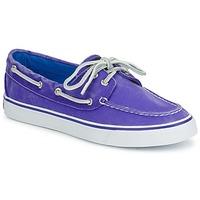 sperry top sider bahama womens boat shoes in purple