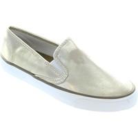 sperry top sider seaside womens slip ons shoes in gold