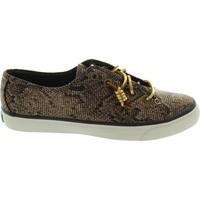 sperry top sider seacoast python womens shoes trainers in gold