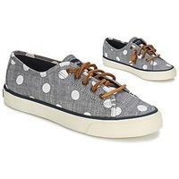 sperry top sider seacoast womens shoes trainers in grey