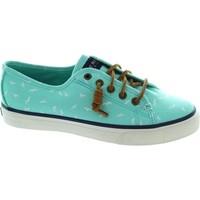 sperry top sider seacoast womens shoes trainers in green