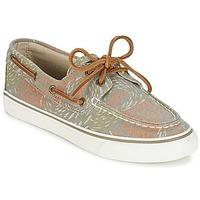 Sperry Top-Sider BAHAMA FISH CIRCLE women\'s Boat Shoes in grey