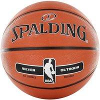 spalding nba silver outdoor basketball size 7 orange