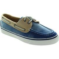 sperry top sider bahama 2 eye womens boat shoes in blue