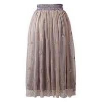 sprinkle of glitter mesh skirt