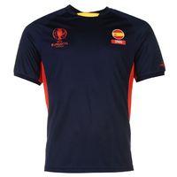 Spain UEFA Euro 2016 Poly Training Tee (Navy)