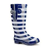 Splash Miss Stripe Wide EEE fit Wellies