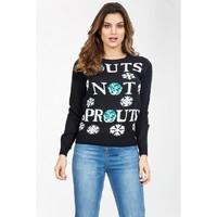SPROUTS NOT POUTS XMAS JUMPER