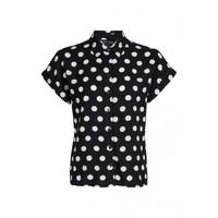 SPOT PRINT VISCOSE SHIRT