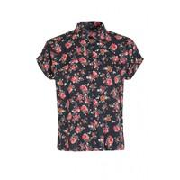 SPICY FLORAL VISCOSE BXY SHIRT