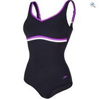 speedo womens sculpture contourluxe one piece swimsuit size 38 colour  ...