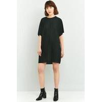Sparkle & Fade Wide Pleat T-Shirt Dress, BLACK