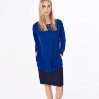 Sporty Tunic Jumper - Nautical Blue