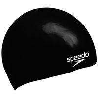 Speedo Junior Plain Moulded Silicone Swim Cap Swimming Caps