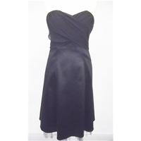 Spotlight by Warehouse - Size: 12 - Black - Knee length dress