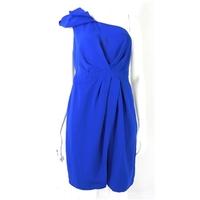 Spotlight by Warehouse Size 12 Blue One Shoulder Dress