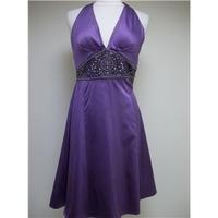 Spotlight by Warehouse Purple Short Evening Dress Warehouse - Purple - Evening