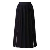 Split Front Midi Skirt