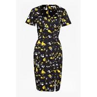 Spring Blossom Fitted Dress