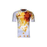 spain euro 2016 away ss replica football shirt
