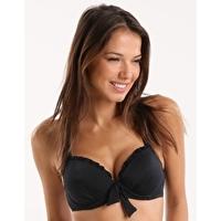 Splash Padded Underwired Top - Black