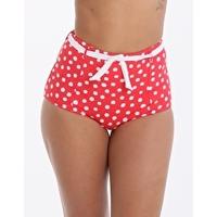 Spot On High Waisted Pant - Chilli Red