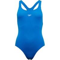 Speedo Womens Essential Medalist One Piece Swimsuit Blue