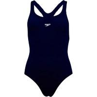 Speedo Womens Essential Medalist One Piece Swimsuit Navy