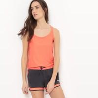 Sports Vest Top with Crossover Straps