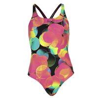 Speedo Colourbeat All Over Print Swimming Costume Ladies