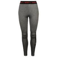 Sport FX Black on Grey Sweat Smart Sweat Sexy Leggings Ladies