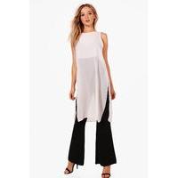 Split Side Tunic - ivory