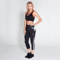 Sport FX Geometric Panel Capri Leggings Ladies