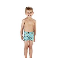 speedo swirlcomet allover infant boys aquashorts 1 year