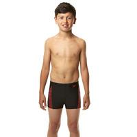 Speedo Endurance 10 Monogram Boys Aquashorts SS14 - Black/Pink, 24\