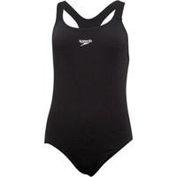 Speedo Womens Essential Medalist One Piece Swimsuit Black