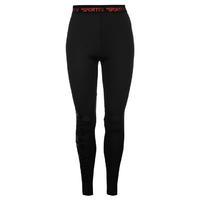 SportFX Black on Black Sweat Smart Sweat Sexy Leggings Ladies