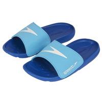 Speedo Atami Core Slide Girls Pool Sandals - Blue, 3 UK